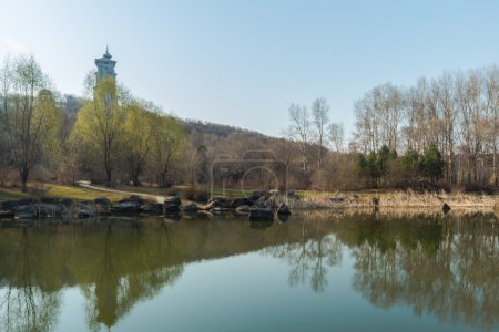 Jilin moon lake scenery