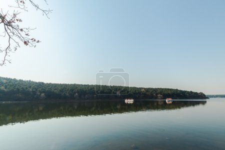 Jilin moon lake scenery