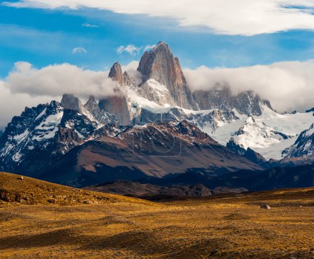 Fitz Roy Mountain, El Chalten, Patagonia, Glaciers National Park