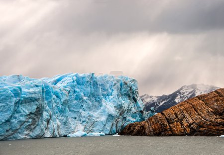 Early morning on the glacier Perito Moreno, Argentina