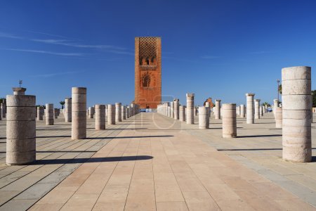 Morocco. Hassan tower in Rabat 