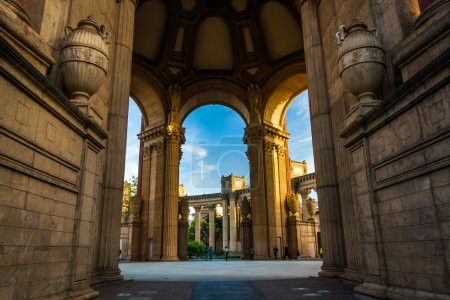 The Palace of Fine Arts Theater, in San Francisco, California.