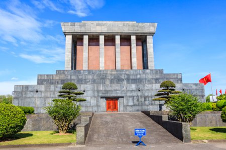 Ho Chi Minh Mausoleum in Hanoi, Vietnam