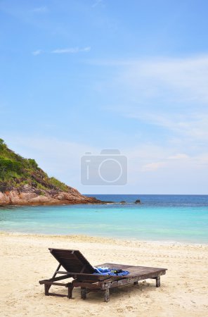 Seaside vacation concept