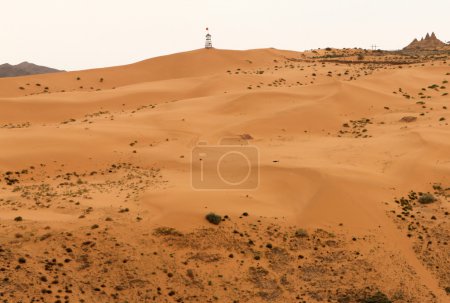 desert in Shapotou Tourism area, Ningxia, China