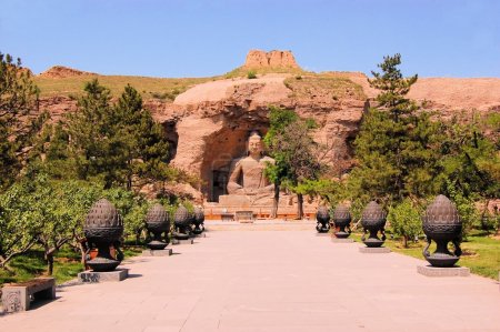 UNESCO Yungang Grottoes Buddhist caves, China