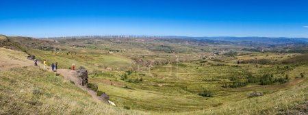 Grassland of Zhangjiakou Hebei China at autumn