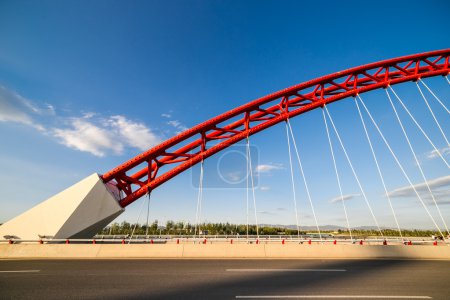 Sky and bridge Zhangjiakou Hebei China