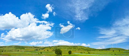 Grassland of Zhangjiakou Hebei China at autumn