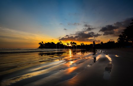 Beautiful Tropical Beach In Sri Lanka