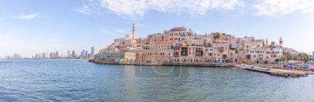 View of Jaffa with Tel Aviv in the background