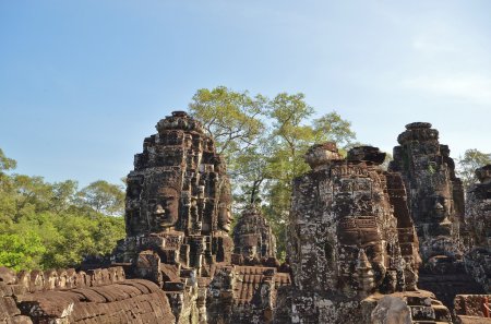 Towers of Bayon temple