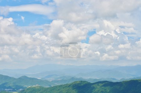 Yalong Bay Tropical Paradise Forest Park - beautiful views of the mountains