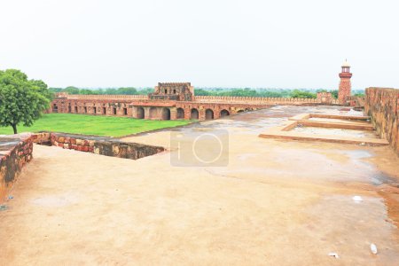 Massive Fatehpur Sikri fort and complex Uttar Pradesh India