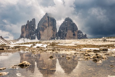 Mountain panorama in Italy Dolomites