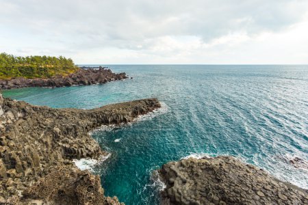 Jungmun Daepo in Jeju Island, South Korea