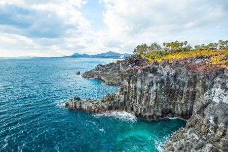 Jungmun Daepo in Jeju Island, South Korea