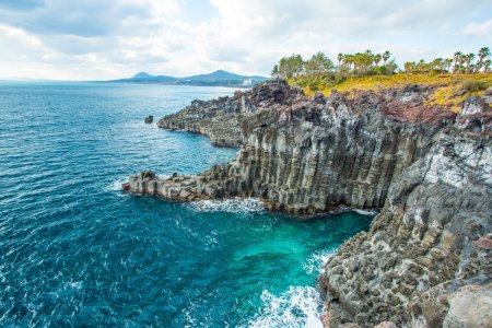 Jungmun Daepo in Jeju Island, South Korea