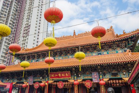 Sik Sik Yuen Wong Tai Sin Temple in Hong Kong