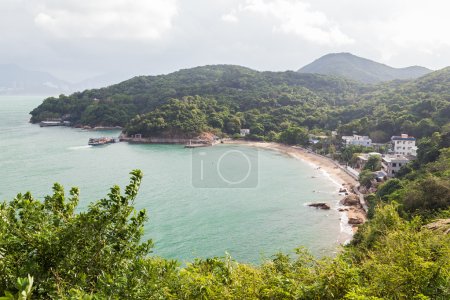 View of a small village at the Lamma Island