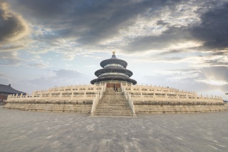 China Temple of Heaven, the famous attraction.