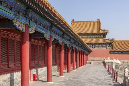 View of Chinese Forbidden City