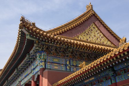 View of Chinese Forbidden City