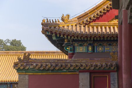 View of Chinese Forbidden City