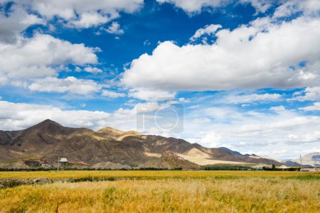 Beautiful landscape in Tibet