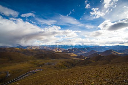 Beautiful landscape in Tibet