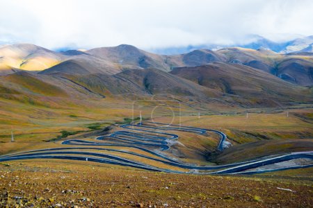 Beautiful landscape in Tibet