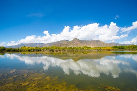 Beautiful landscape in Tibet