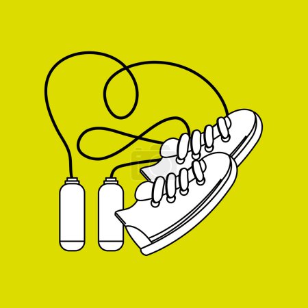 健康的生活方式设计。身体护理图标。色彩丰富的插画矢量