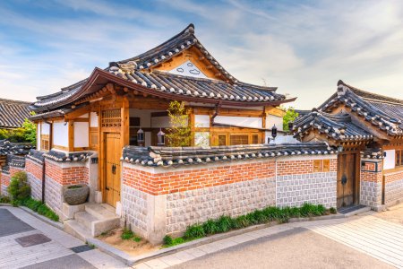 Bukchon Hanok Village in Seoul, South Kore