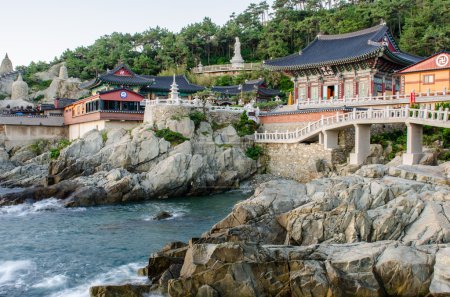 Haedong Yonggungsa Temple in Busan, South Korea.