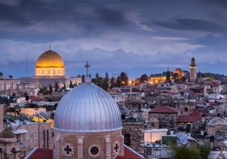Beautiful architecture of Jerusalem