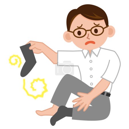 脚臭的人