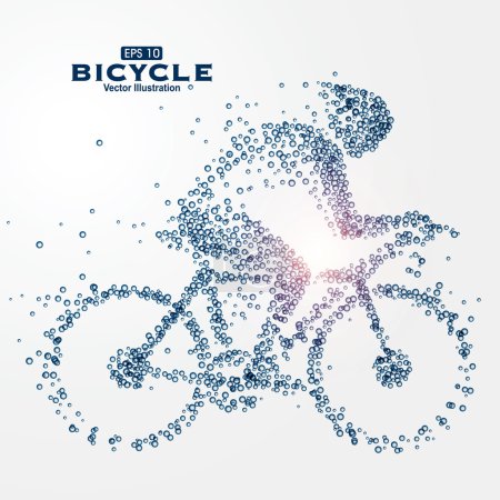 体育图形粒子，矢量图