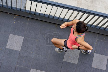 Fitness woman running