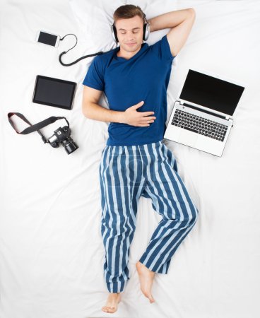 梦人与小工具的顶部查看照片