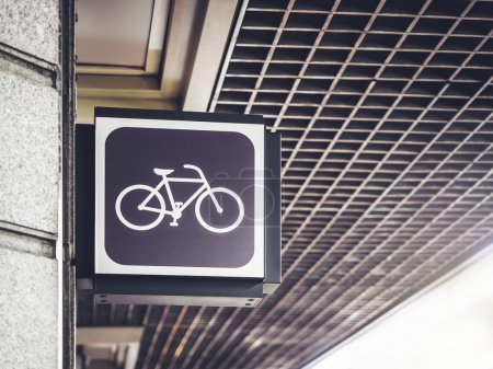 自行车标牌店店面招牌